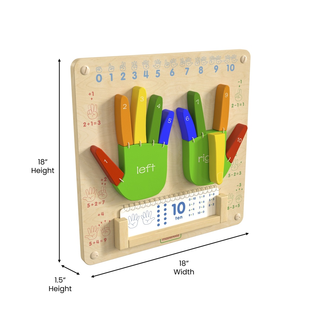 Counting Activity Board Accessory Panel