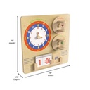 Telling Time Activity Board Accessory Panel