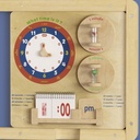 Telling Time Activity Board Accessory Panel