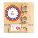 Telling Time Activity Board Accessory Panel