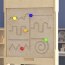 Maze Motor Skills Activity Board Accessory Panel