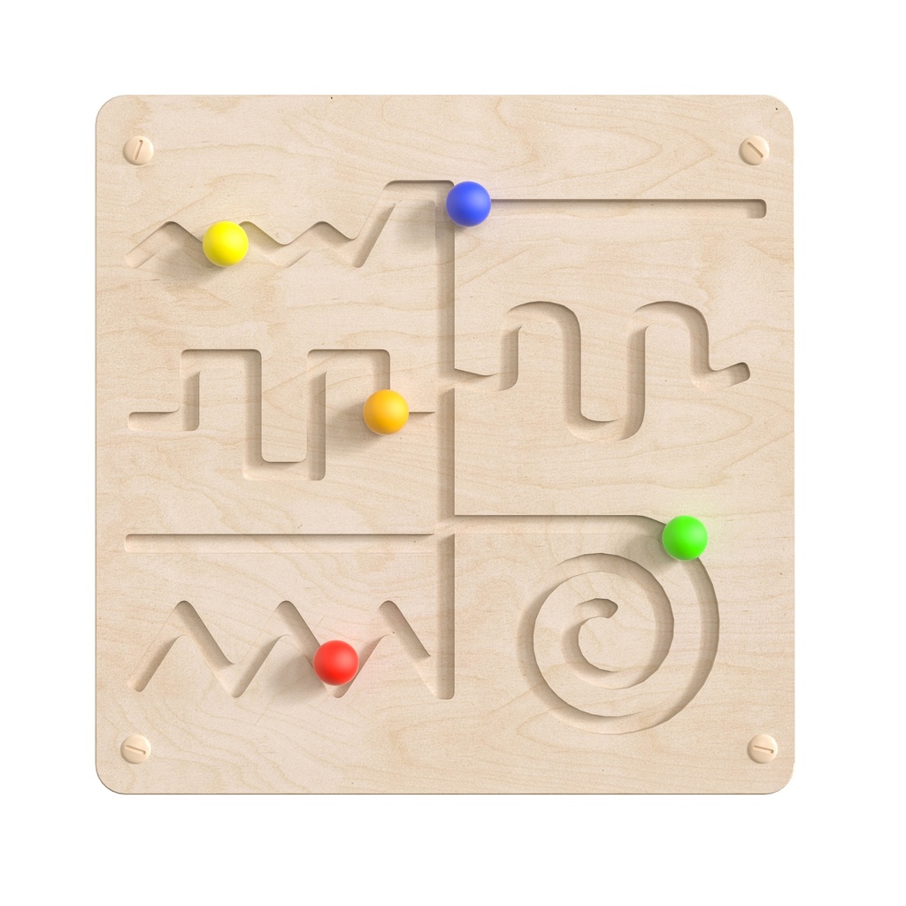 Maze Motor Skills Activity Board Accessory Panel