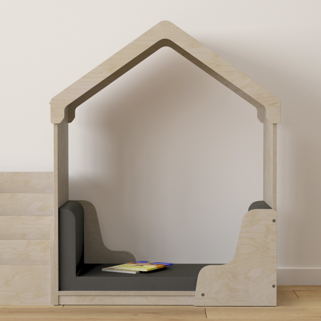 Wooden Quiet Corner Reading Nook