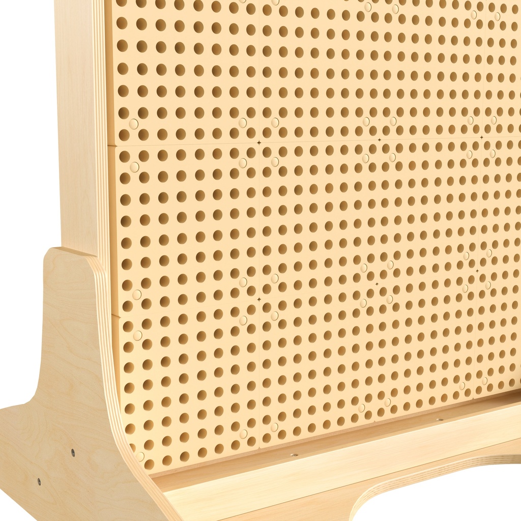 Double Sided Freestanding Peg System Activity Board