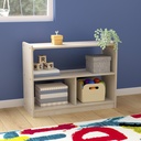 Modular Wooden 3 Section Open Storage Unit