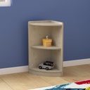 Wooden 2 Tier Corner Storage Unit