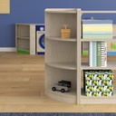 Wooden 3 Tier Corner Storage Unit