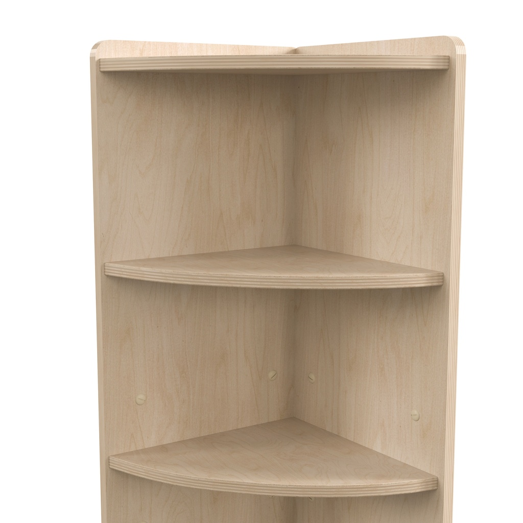 Wooden 3 Tier Corner Storage Unit