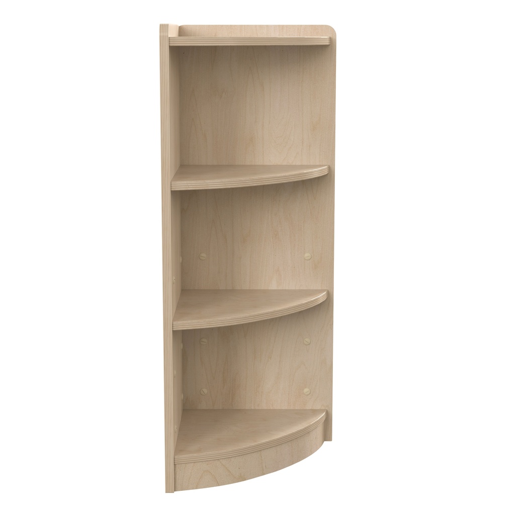 Wooden 3 Tier Corner Storage Unit