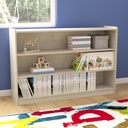 Wooden Extra Wide 3 Shelf Open Storage Unit