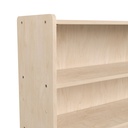 Wooden Extra Wide 3 Shelf Open Storage Unit