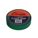 Floor Marking Tape, 1" x 36 yd, Green