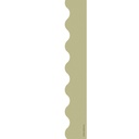 Olive Green Scalloped Border Trim