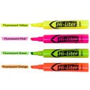 4ct Hi-Liter Fluorescent Highlighters Set