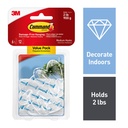 6ct Medium Clear Command Adhesives Mounting Hooks Pack