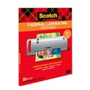 50ct Scotch 8.5in x 11in Thermal Laminating Pouches 5 mil