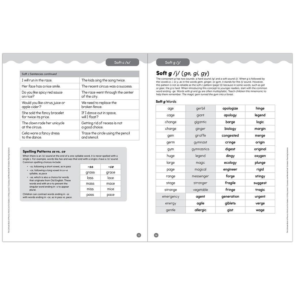 The Ultimate Book Of Phonics Word Lists, Grades 2-3