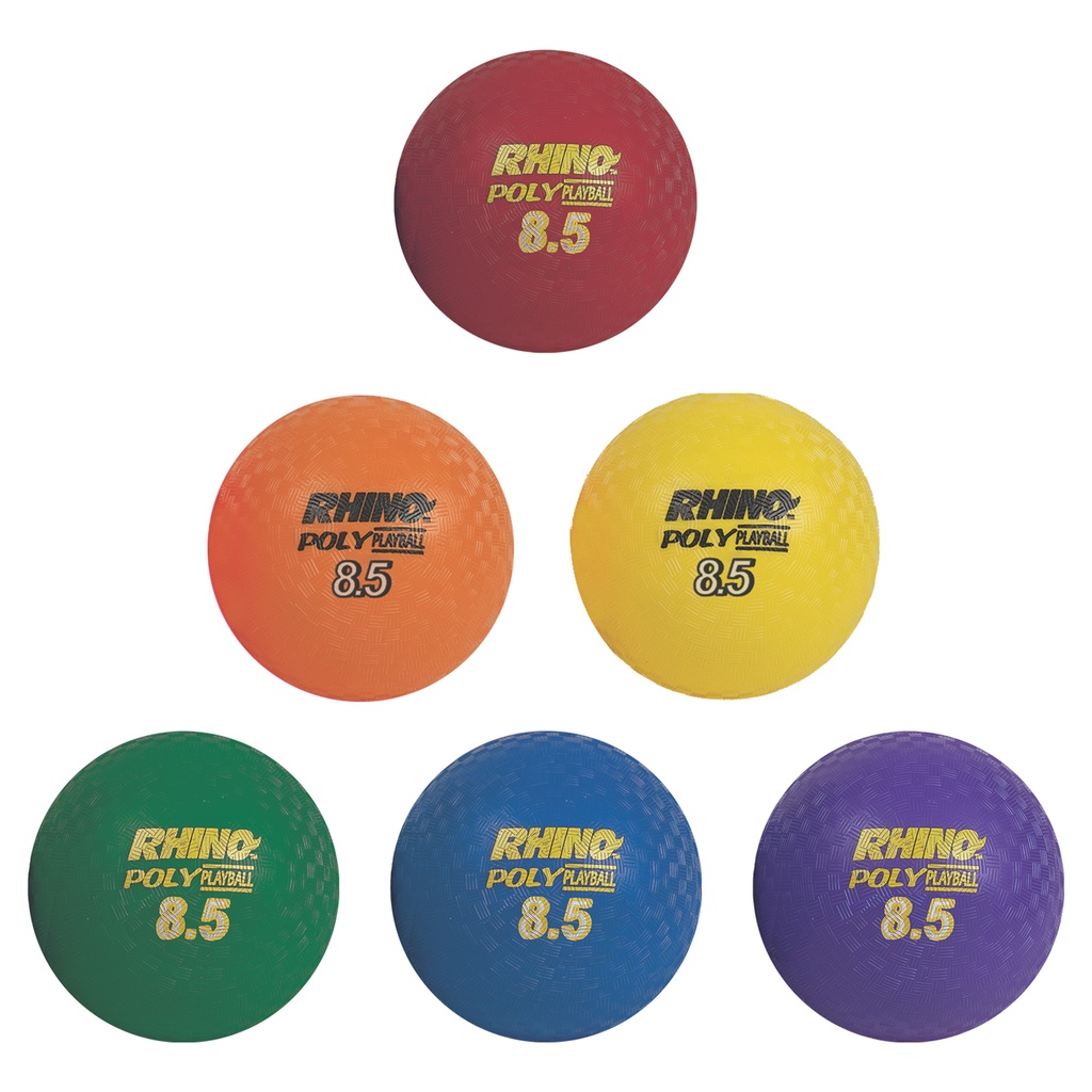 Rhino® Poly 8.5-Inch Playground Ball Set