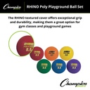 Rhino® Poly 8.5-Inch Playground Ball Set