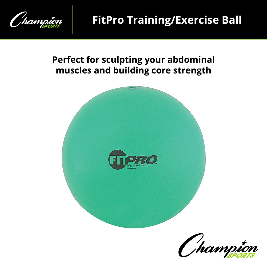 Green 42cm Fitpro Training & Exercise Ball