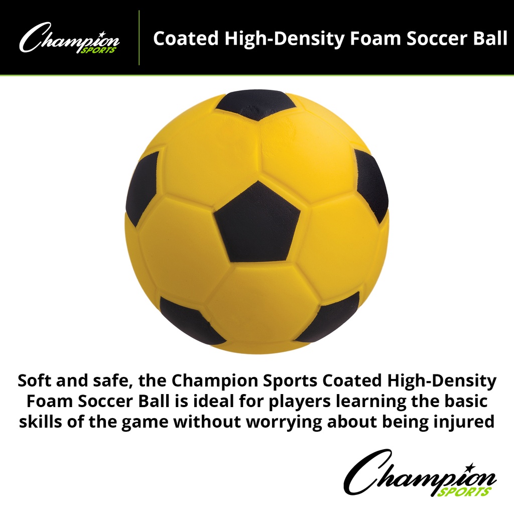 Coated High Density Foam Size 4 Soccer Ball