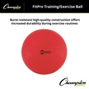 Red 65cm FitPro Training & Exercise Ball