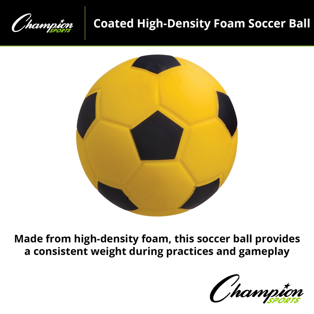 Coated High Density Foam Size 4 Soccer Ball