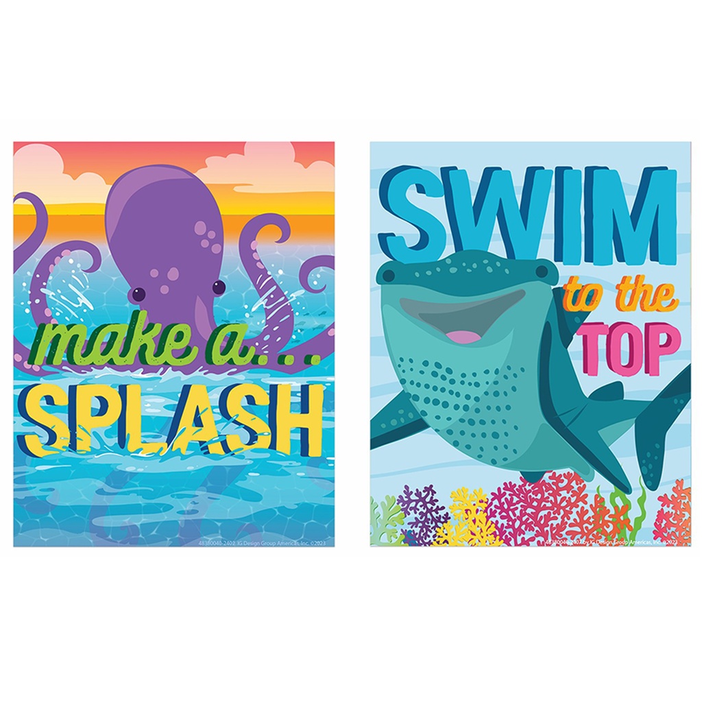 Seas the Day Mini Poster Sets