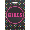 Chalkboard Brights Hall Pass Lanyards Set