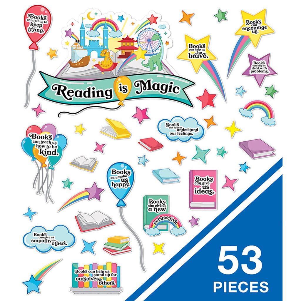 Reading is Magic Curriculum Bulletin Board Set 