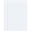 200ct Wide Ruled Filler Paper Pack