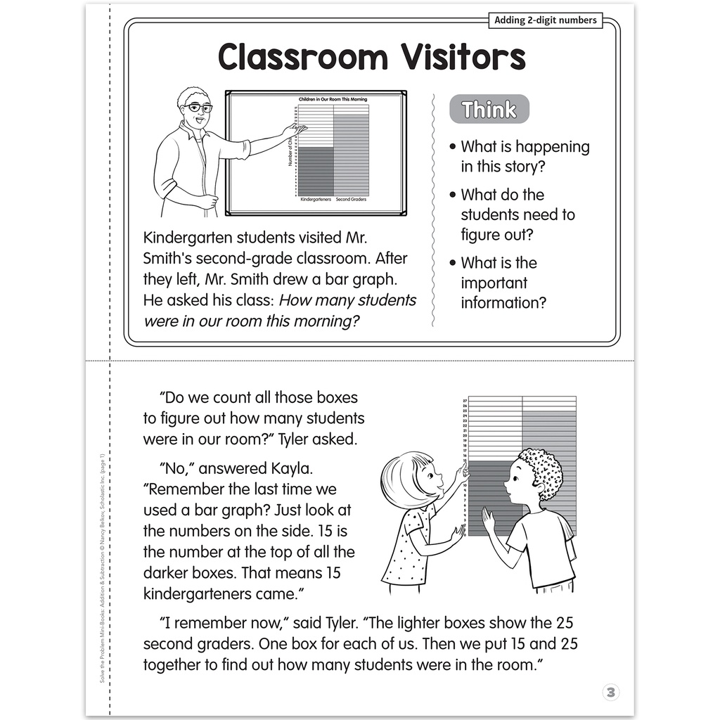 Solve-the-Problem Mini Books: Addition & Subtraction