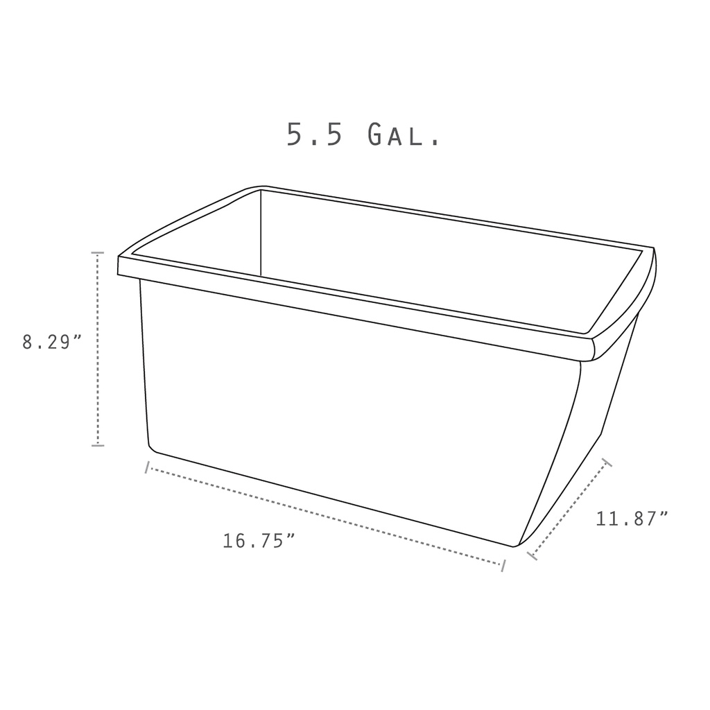 Medium Classroom Storage Bin Green Each