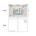 Classroom Cottage Hello Postcards