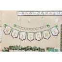 Eucalyptus Pennants Welcome Bulletin Board