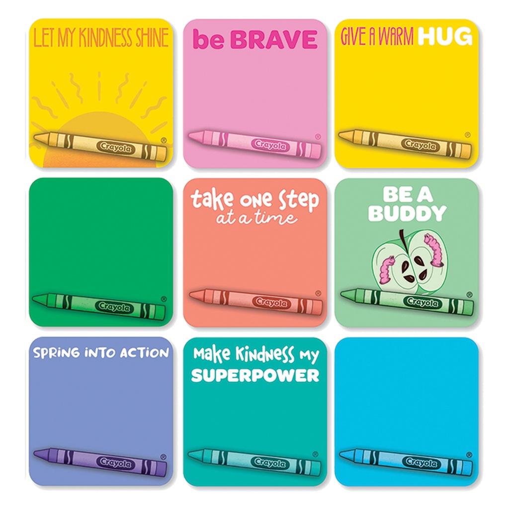 Crayola Colors of Kindness Today I Will Mini Bulletin Board Sets