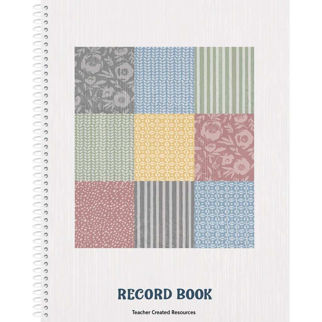 Classroom Cottage Record Book