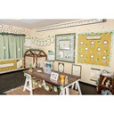 Eucalyptus Pennants Welcome Bulletin Board