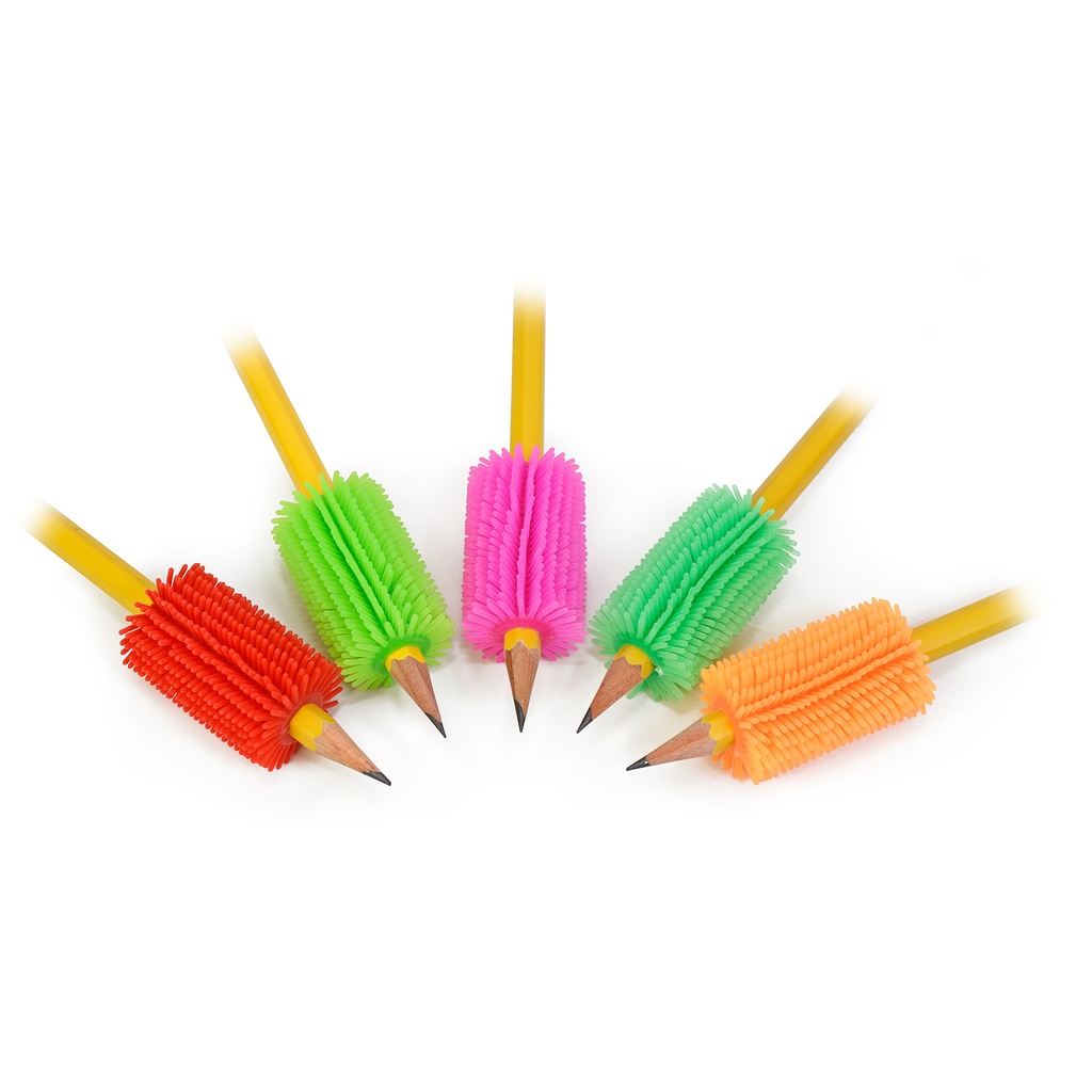 Spiky Grip Pencil Grip, Bucket of 100