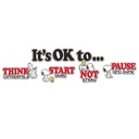 Peanuts Snoopy It's Ok to… Bulletin Board Sets