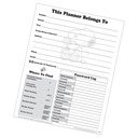 Peanuts Lesson Plan & Record Books