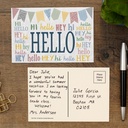 Classroom Cottage Hello Postcards