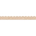 True to You Woven Bamboo Scalloped Bulletin Board Borders