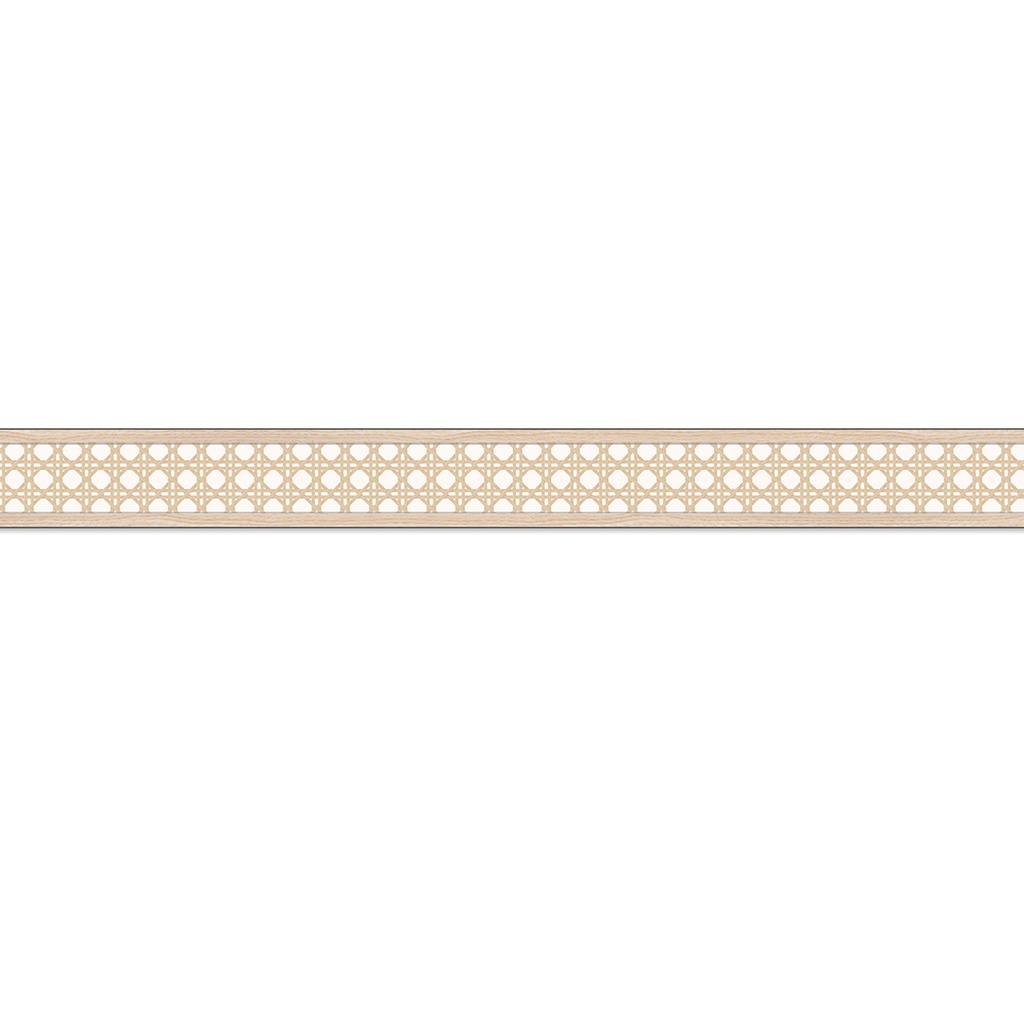 True to You Woven Cane Straight Bulletin Board Borders