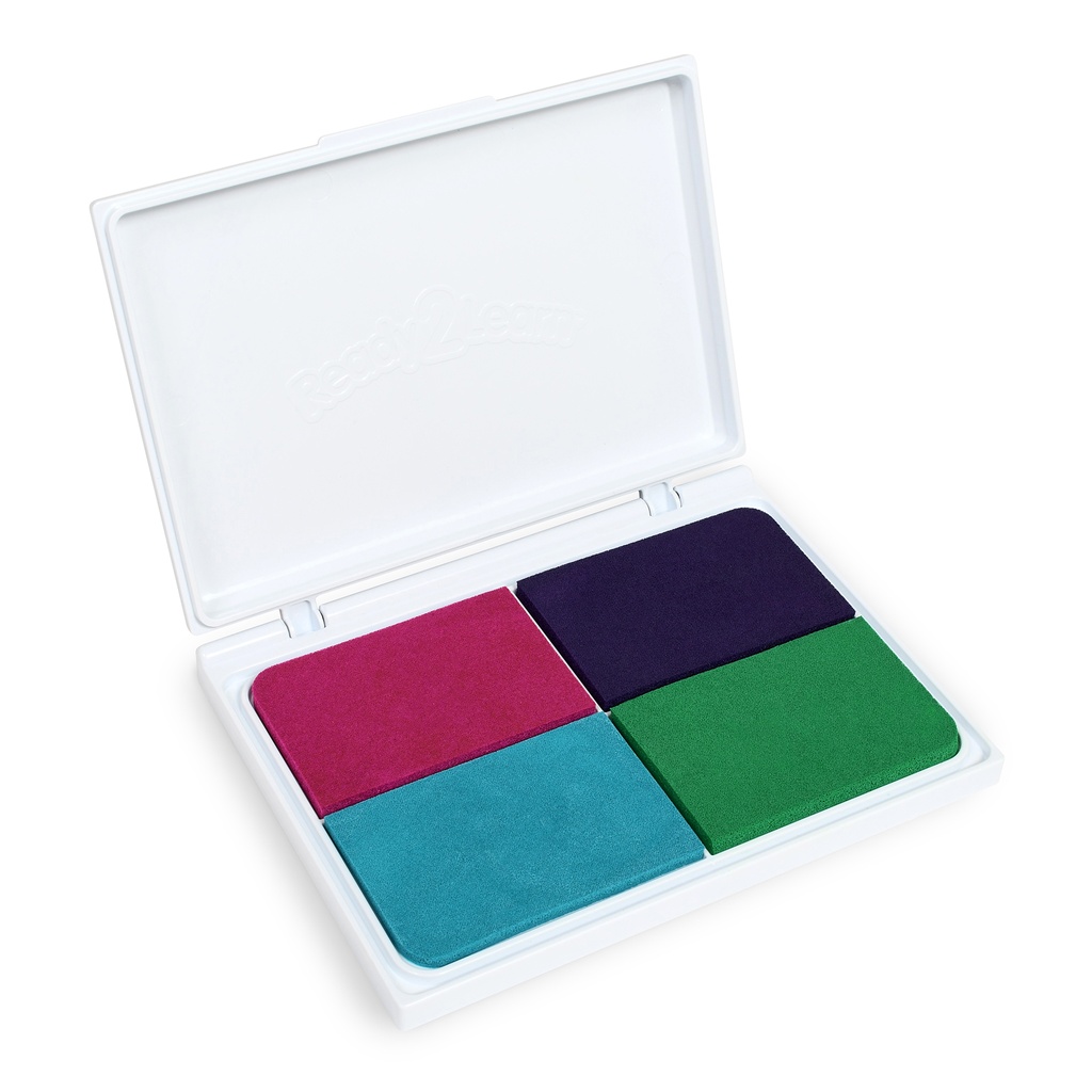 4-in-1 Electric Colors Jumbo Washable Stamp Pad