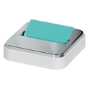 White Post It Steel Top Pop Up Note Dispenser