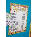 Confetti Calendar Bulletin Board