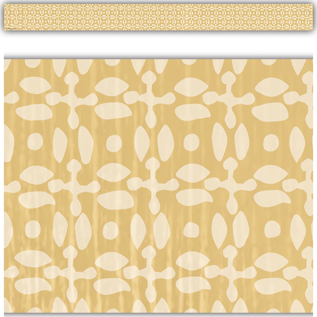 Classroom Cottage Buttercup Straight Border Trim