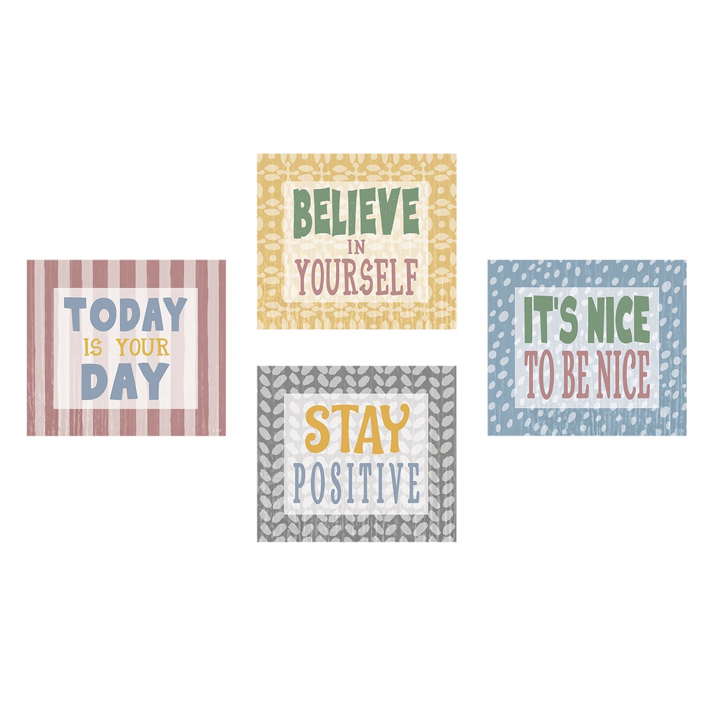 Classroom Cottage Positive Sayings Accents