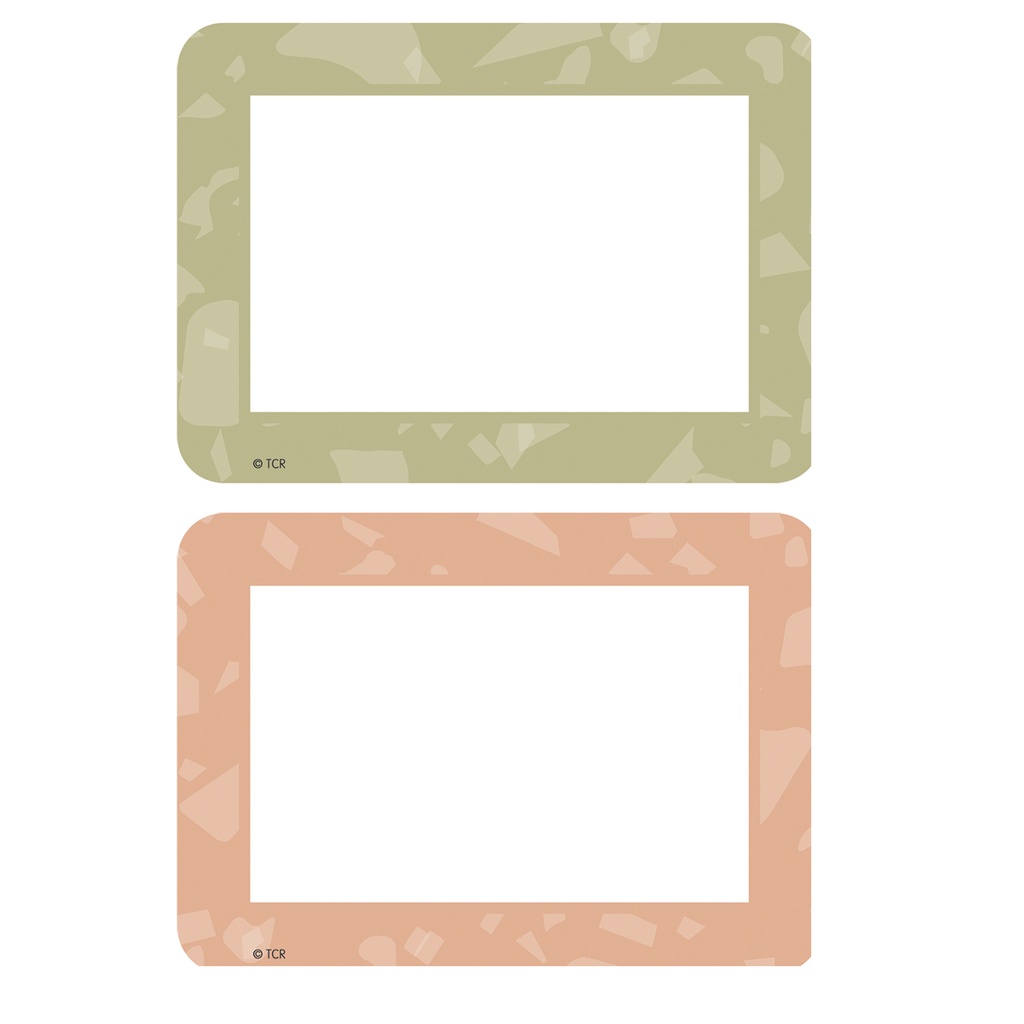 Terrazzo Tones Name Tags/Labels  MultiPack